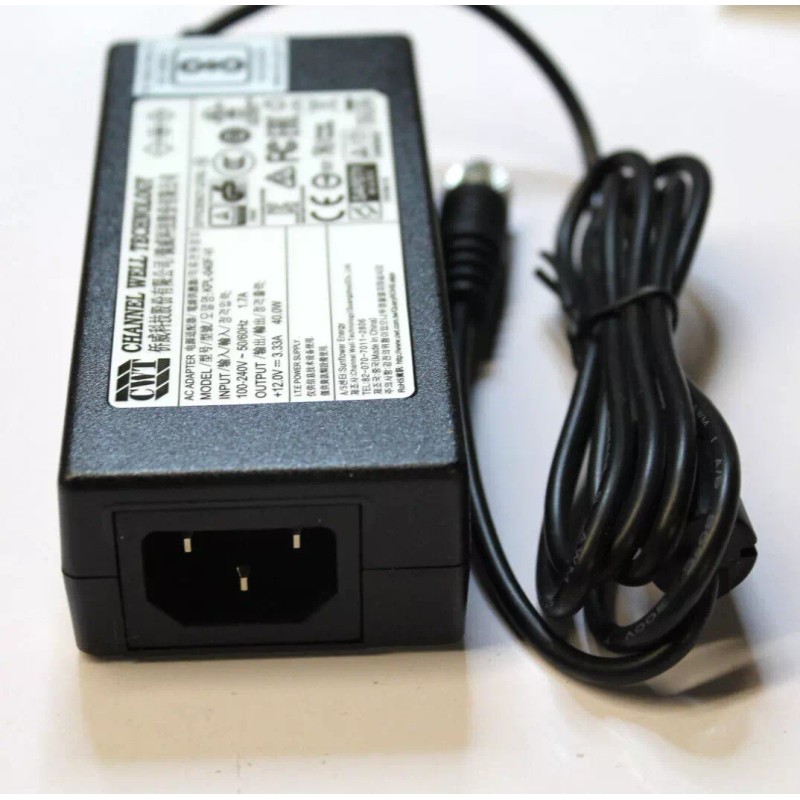 CWT KPL-040F-VI 40W AC to DC output 12V 3.33A w/Screw