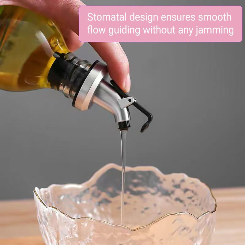FCAIBEAR 7-Pack Professional Oil Pour Spouts - Extra Wide Mouth