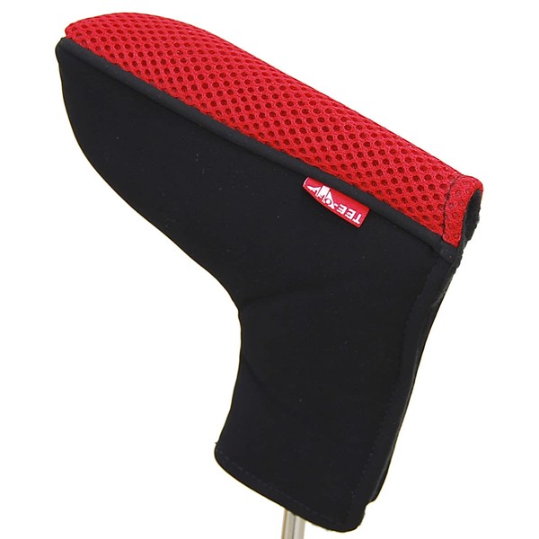 LEZAX TOPC-6225 RD TEE-OFF Putter Cover for Blade Mallet, Red