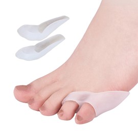 小趾サポーター 足指サポーター 2個入り 足指広げる 水洗い可能 パカッと広げる 簡単着脱 男女 左右兼用