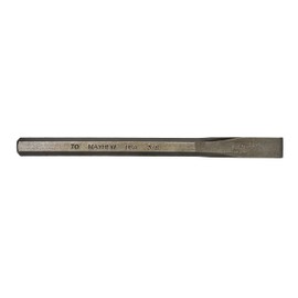 Mayhew Tools 10302 Carded Cold Chisel, 3/8" x 5", Shot Blast Finish