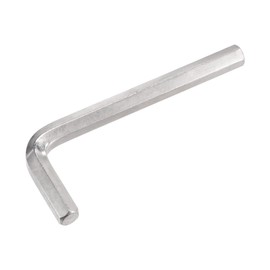 uxcell 10mm Hex Key Wrench, L Shaped CR-V Repairing Tool
