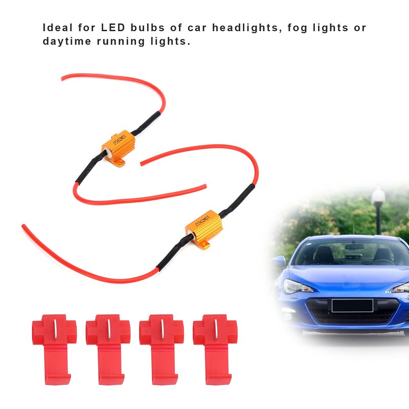 Joyzan Load Resistors,10W 39Ωohm Turn Signal LED Equalizer Kit Blink