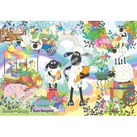 Shaun the Sheep x Horaguchi Kayo Jigsaw Puzzle Shaun the Sheep x Kayo Horaguchi 1000 Piece (1000T-390)