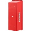 Global Industrial Fire Extinguisher Cabinet, Plastic, Fits 20 lbs., Red