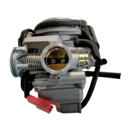 24mm, GY6, 150cc Carburetor. OEM Wolf Brand Scooter Part Fits: ZNEN GY6 149cc Scooters. May Fit Other GY6 150cc 125cc Chinese Scooters.