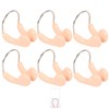 Swimming Nose Clip Swimming 6 Pieces Nose Clips Protector Nose