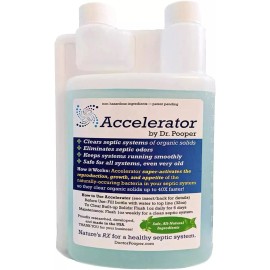 Accelerator by Dr. Pooper Dr. Pooper Accelerator Septic Tank Treatment - Environment- Septic Friendly
