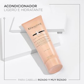 Kérastase Curl Manifesto Fondant Hydratation, Acondicionador Hidratante para Cabello Rizado y Ondulado, Define Rizos y Reduce el Frizz, 250 ml