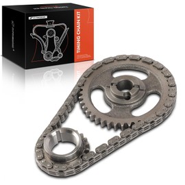 A-Premium 3PCS Engine Timing Chain Kit W/Sprocket Compatible with Ford & Mercury - F-100, F-250, F-350, Mustang, E-100 Econoline, Bronco, Comet, Commuter, Cougar, Cyclone & More - V8 4.7L 5.0L 5.8L