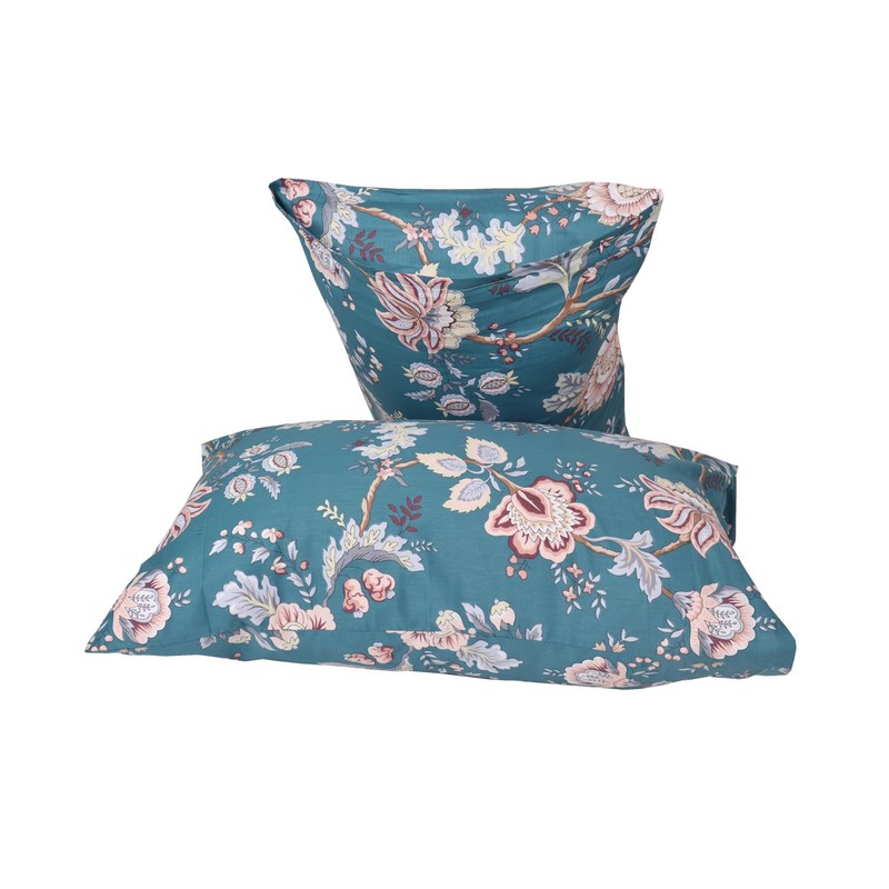 WBYCOTBED 2 Pack Cotton Queen Pillow Cases Super Soft Teal