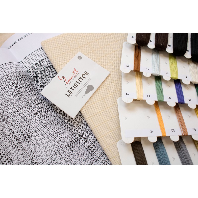 Cross Stitch Kit Luca-S - Camper's Cabin