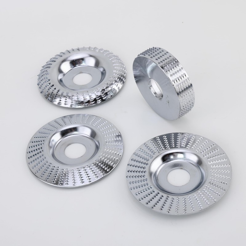Angle Grinder Wood Carving Disc Set, 5/8 Inch Bore, 3/4
