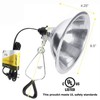Simple Deluxe Clamp Lamp Light with 8.5 Inch Aluminum Reflector