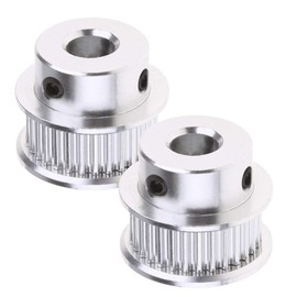 Saipor 2pcs Timing Pulley 3D Printer GT2 Synchronous Wheel for XL Type Transfer Machinery (30 Teeth, Bore 8mm, 6mm Width Belt)