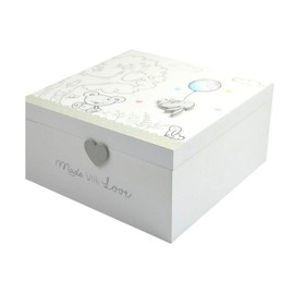 Hugs & Kisses - Wooden Memories Keepsake Box