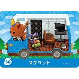 Animal Crossing: New Leaf Amiibo + card Squats 38
