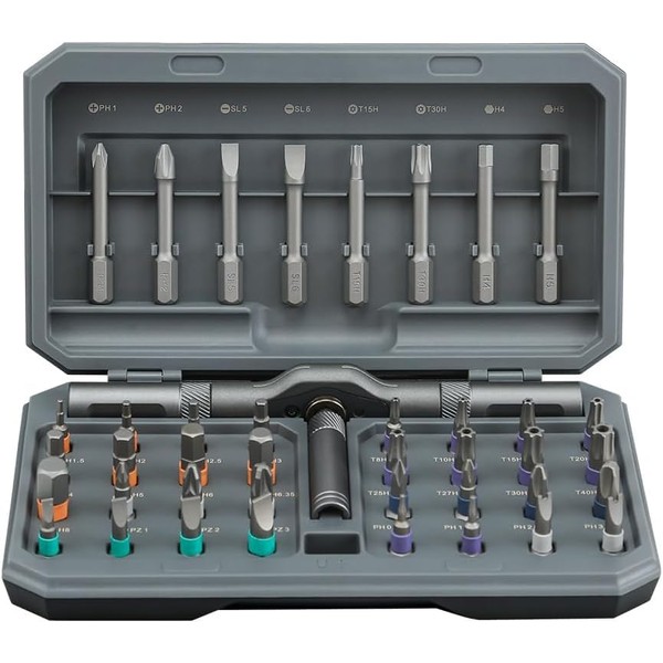 42 in 1 Magnetic Screwdriver Set, DIY Ratchet Screwdriver Set,