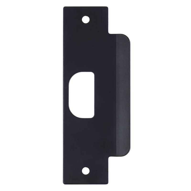 BRINKS Commercial - Replacement Door ASA Strike Plate, Matte Black