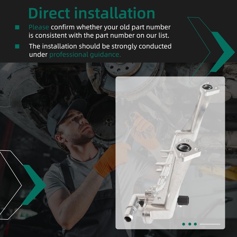Riyhch Engine Coolant Water Outlet Heater Pipe Compatible with Land