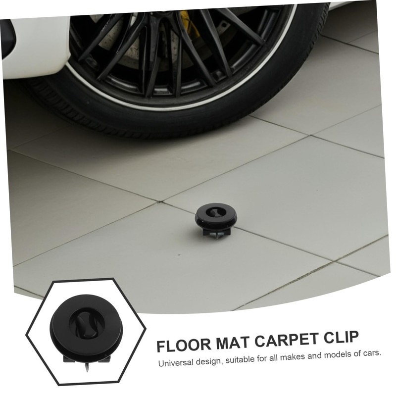 Ciieeo Automotive Carpet Fasteners 4pcs Non-slip Floor Mat Fixing for