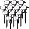 nipify Solar Spot Lights Outdoor Motion Sensor with 3 Modes,