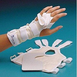 Rolyan Adjustable Ulnar Deviation Splint, Small, Right, Ulnar-Toradial Pull, Wrist Support, Helps Realign Fingers, Corrects Ulnar Deviation, Improves Hand Function, Arthritic Hands, Hand Therapy