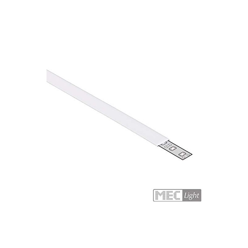 LED Profile ST10 Aluminium Silver for LED Strips Including Cover