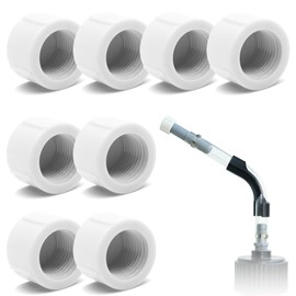 mapleza 8 PCS Fuel Jug Hose Caps - Universal Fit for Racing 5.5 Gallon VP Gas Can JEGS/Scribner Fuel Jug Hoses, Dust-Proof Replacement Caps for Racing Hose