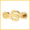 REPAIROCK 3 Pair 6 7 8 Speed Gold Tone Chain