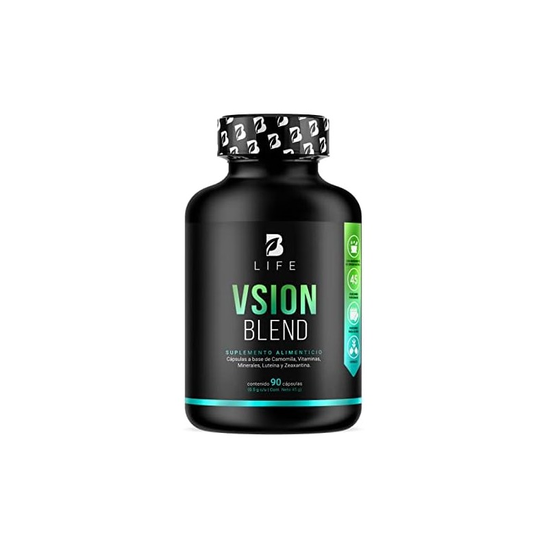 B Life Vsion Blend Fórmula con Camomila, Luteína y Vitaminas