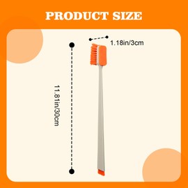 Swirge Small Fish Tank Cleaner Brush, Algae Scraper for Aquarium, Glass Aquarium Cleaning Tool, Fish Tank Cleaner Adapted for Glass and Acrylic Aquariums