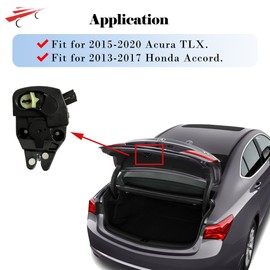 OKAY MOTOR Lock Assembly Trunk Latch Actuator for 2013-2017 Honda Accord 2015-2020 Acura TLX 74851-T2A-A01 74851T2AA01