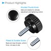 CoCud Knurling Clamp Knob M8 x 25mm Male Thread 25mm