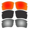 ACOMPATIBLE 3 Pair Replacement Polarized Lenses for Oakley Flak 2.0