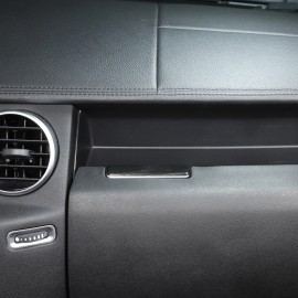 BEBECAR Wood Grain Glove Box Switch Button Trim Cover Fits Land Rover LR4 Discovery 4