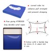 HEYOMART Awning sun protection including mounting ropes, PES polyester, waterproof,