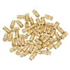 PATIKIL Threaded Inserts M3x10x5mm, 50 Pcs Brass Heat Set Insert