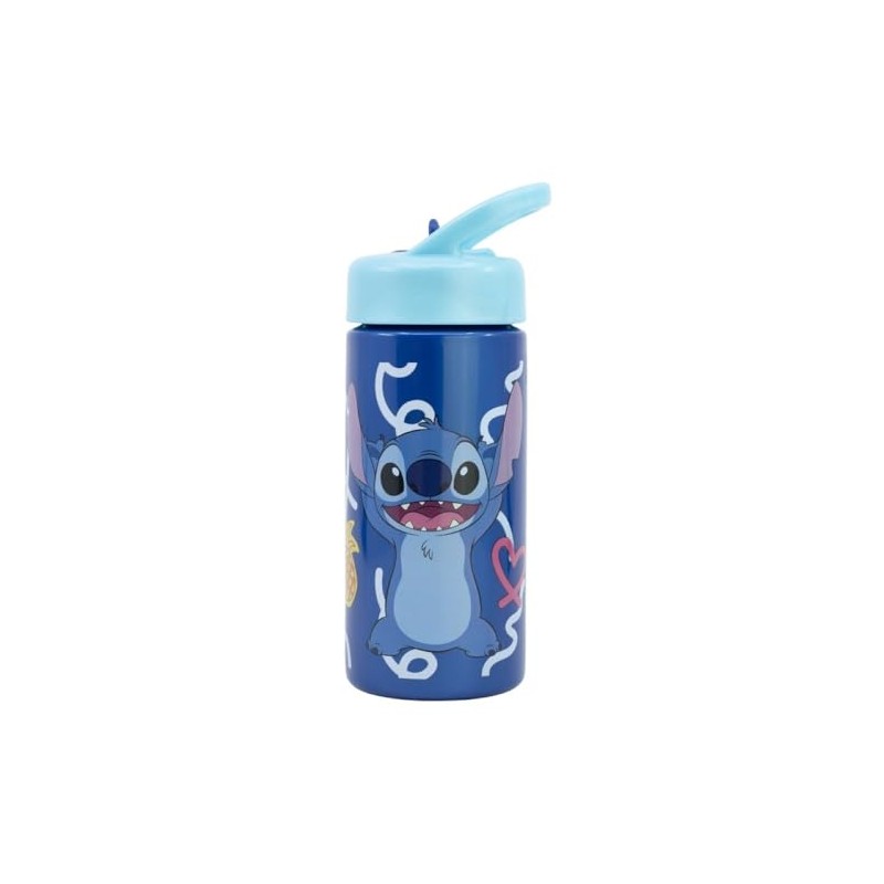 OM SUPPLIES Stitch Characters Reusable Sipper Water Bottle Drink Bottle