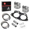 Oversize 0.5mm Top End Rebuild Kit Piston & Ring Gasket