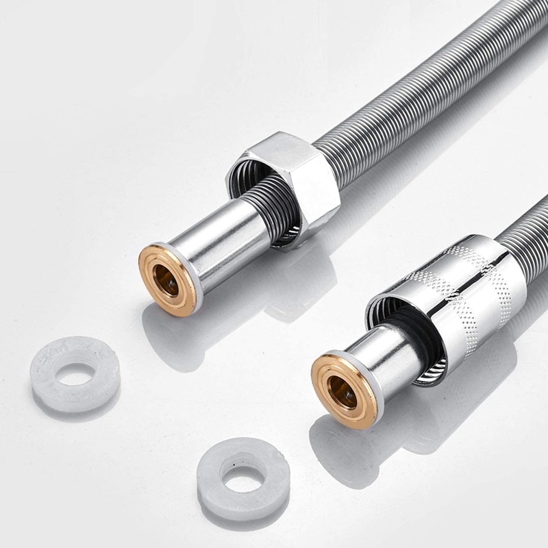 (2m) Shower Hose G1/2 Stainless Steel Density Enhanced Version, Explosion-proof,