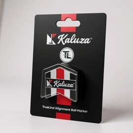 Kaluza TrueLine® Golf Alignment Ball Marker – Putting Aid – Improves Start Line Accuracy – Golf Ball Marker Tool for Better Green Reading and Lower Scores