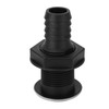 25mm Thru Hull Fitting Nylon Impact Resistance Leakproof Long Lasting