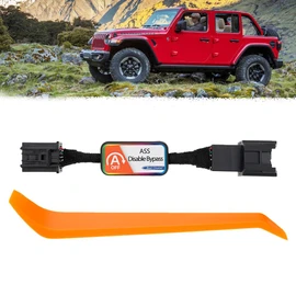 Auto Start Stop Eliminator for 2018-2024 J-eep Wrangler JL & 2020-2024 Gladiator JT Auto Stop Eliminator Engine Auto Stop/Start Disable/Canceller-Plug Play Error Free Bypass