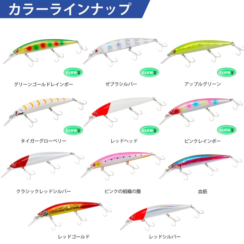 LITTMA SAGOSHI Professional Fishing Lure - Fast Sinking Minnow for