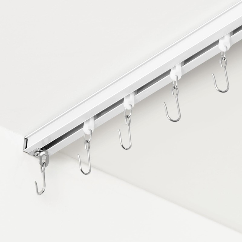 FELIDESIGN Curtain Track, Ceiling Curtain Track for Room Divider, Ceiling