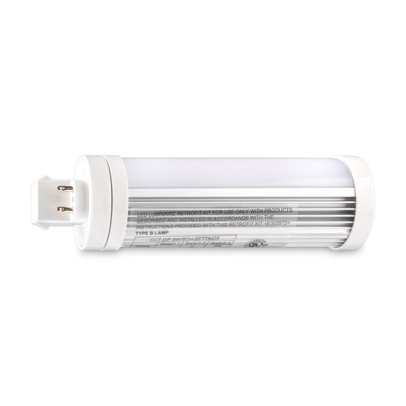 Maxlite 6PLG24QCS 6W LED Plug in Lamp, CCT Selectable, Non-Dimmable,