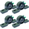 Tonmp 4 Pack UCP202-10 Pillow Block Bearing - 5/8 inch