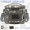 FlowFly Tactical Lunch Bag Large Insulated Lunch Box Cooler Tote