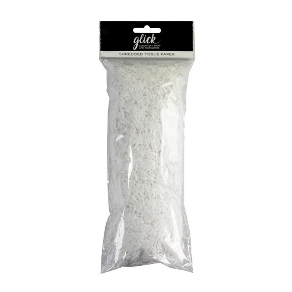 Glick 30g Shredded Tissue Paper White, White Shredded Tissue Paper,